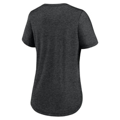 New York Jets Women's Fashion Tri-Blend T-Shirt Heather Black | Nike for Sale