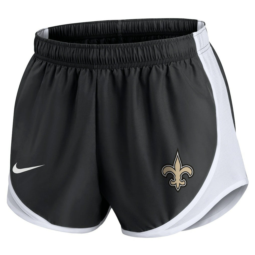 New Orleans Saints Women's Tempo Dri-FIT Shorts Black | Nike for Sale