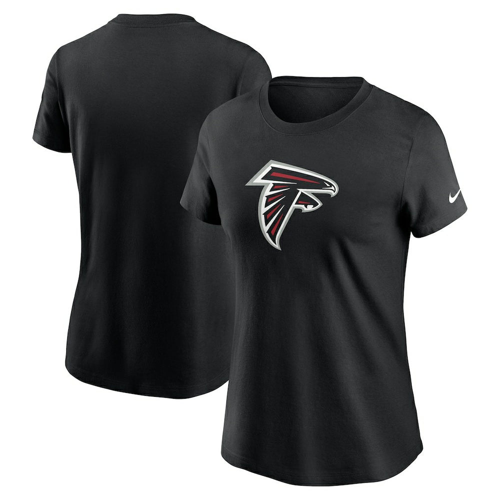 Atlanta Falcons Women's Primary Logo T-Shirt Black | Nike for Sale