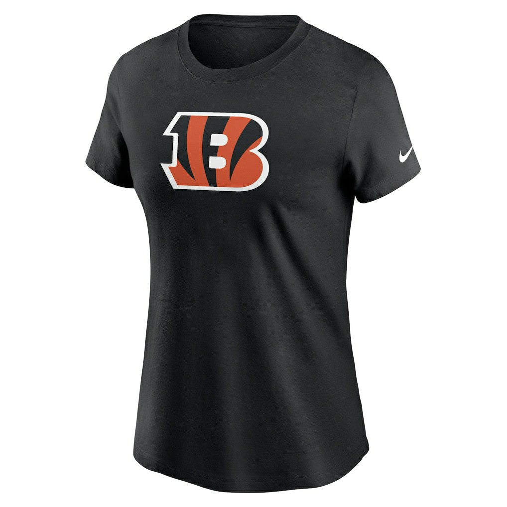 Cincinnati Bengals Women's Primary Logo T-Shirt Black | Nike for Sale