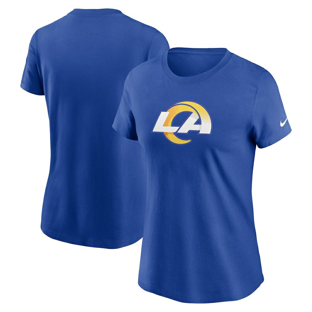 Los Angeles Rams Women's Primary Logo T-Shirt Royal | Nike for Sale