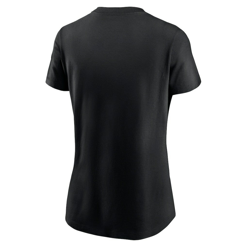New Orleans Saints Women's Primary Logo T-Shirt Black | Nike for Sale