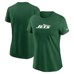 New York Jets Women's Primary Logo T-Shirt Green | Nike for Sale