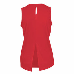 USMNT Levelwear Women's Paisley Chase V-Neck Tank Top Red - FIFA World CUP