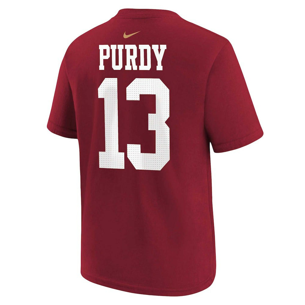 Brock Purdy San Francisco 49ers Preschool Player Name & Number T-Shirt Scarlet | Nike for Sale