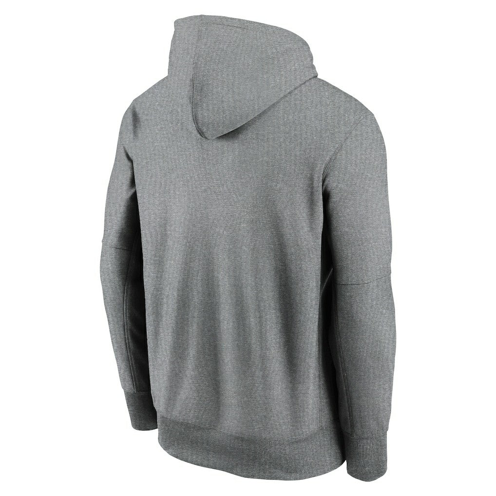 New England Patriots vs. Indianapolis Colts 2023 Frankfurt Game Pullover Hoodie Heather Charcoal | Nike for Sale
