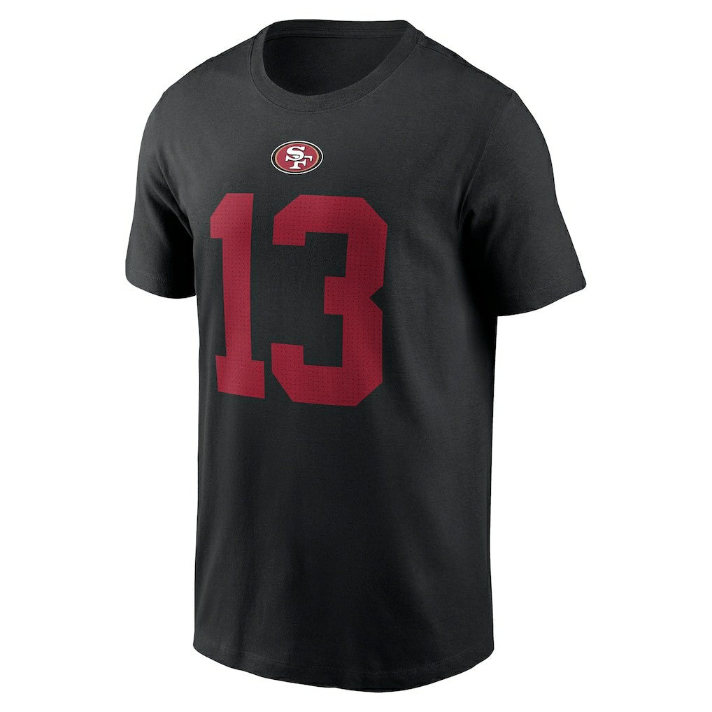 Brock Purdy San Francisco 49ers Player Name & Number T-Shirt Black | Nike for Sale