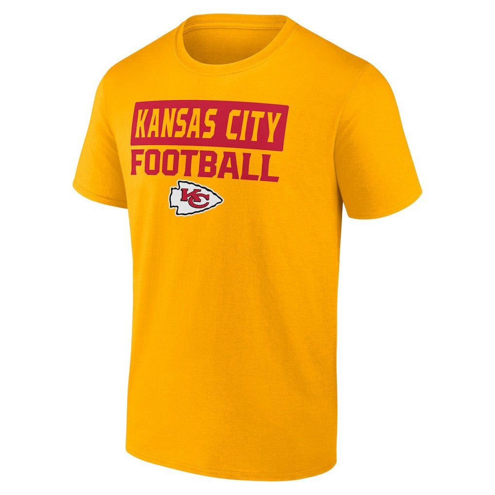 Kansas City Chiefs Serve T-Shirt Gold | Fanatics