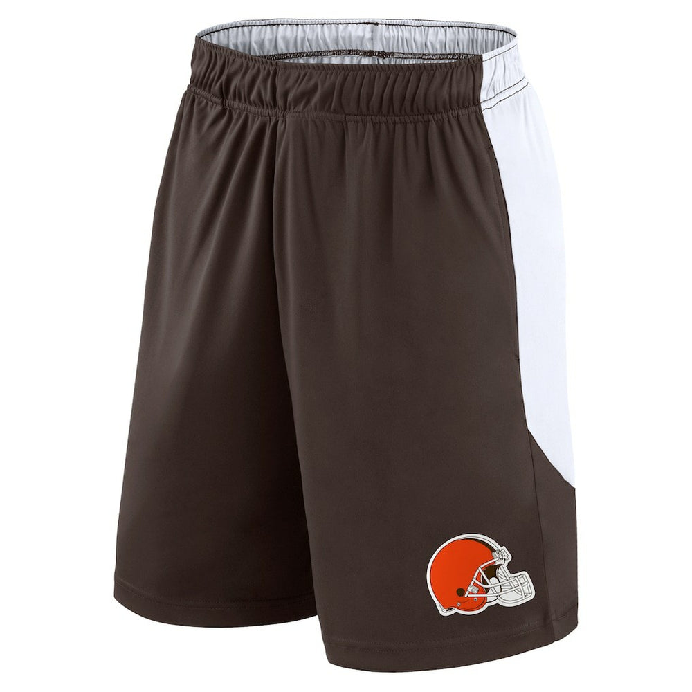 Cleveland Browns Go Hard Shorts Brown/White | Fanatics