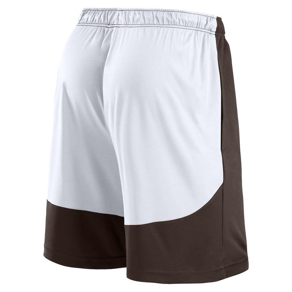 Cleveland Browns Go Hard Shorts Brown/White | Fanatics