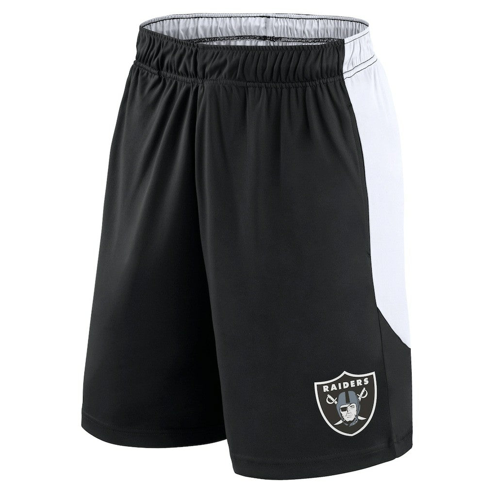 Las Vegas Raiders Go Hard Shorts Black/White | Fanatics