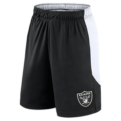 Las Vegas Raiders Go Hard Shorts Black/White | Fanatics