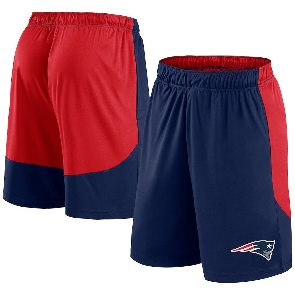 New England Patriots Go Hard Shorts Navy/Red | Fanatics