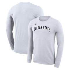 Golden State Warriors Jordan Brand Unisex Statement Edition Legend Performance Long Sleeve T-Shirt White - NBA