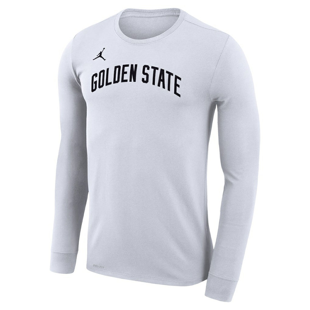 Golden State Warriors Jordan Brand Unisex Statement Edition Legend Performance Long Sleeve T-Shirt White - NBA