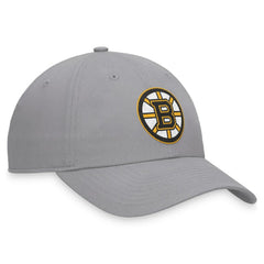 Boston Bruins Fanatics Extra Time Adjustable Hat - Gray - NHL
