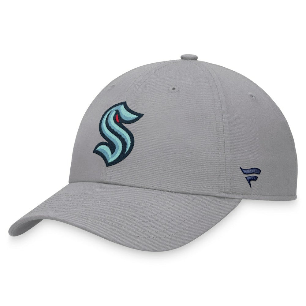 Seattle Kraken Fanatics Extra Time Adjustable Hat - Gray - NHL