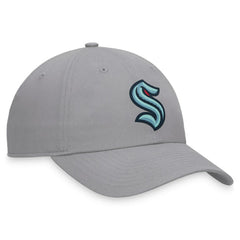 Seattle Kraken Fanatics Extra Time Adjustable Hat - Gray - NHL