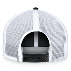 Vegas Golden Knights Fanatics Free Kick Trucker Adjustable Hat - Black/White - NHL