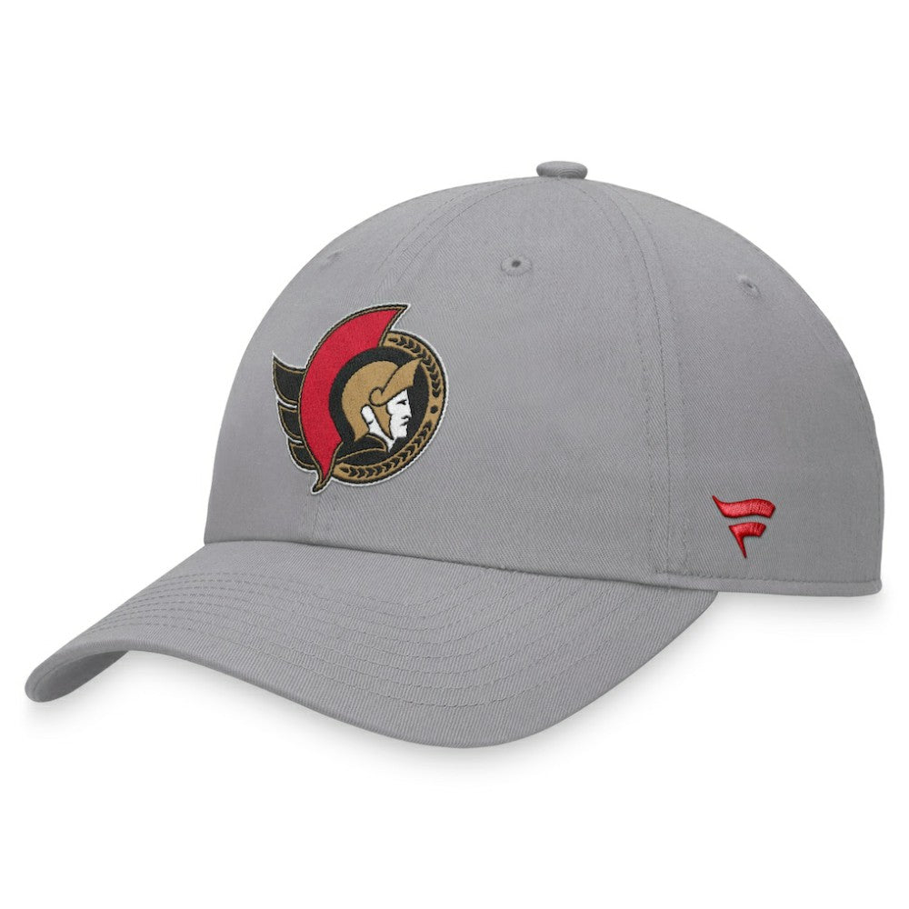 Ottawa Senators Fanatics Extra Time Adjustable Hat - Gray - NHL