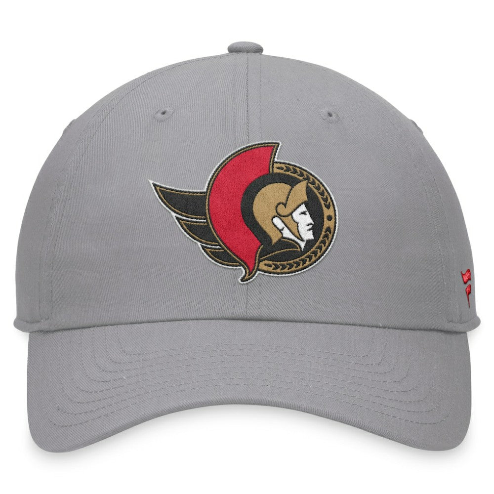 Ottawa Senators Fanatics Extra Time Adjustable Hat - Gray - NHL