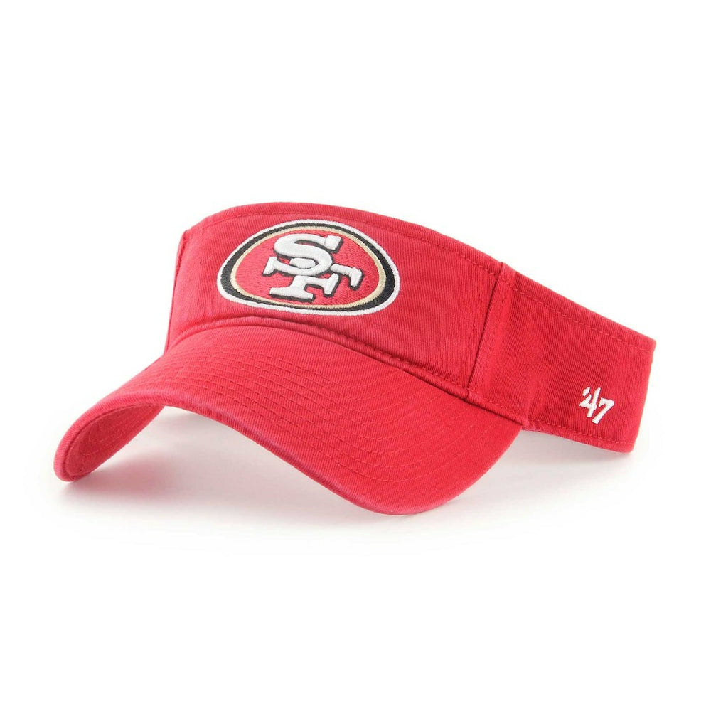 San Francisco 49ers '47 Clean Up Visor Scarlet | 47 brand