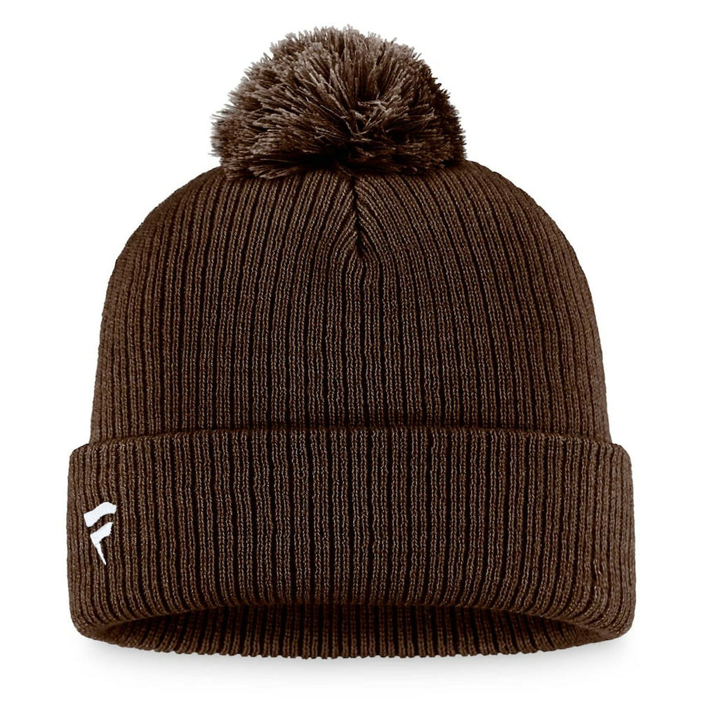 Cleveland Browns Women's Cuffed Knit Hat with Pom Brown | Fanatics