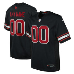 Arizona Cardinals Youth Alternate Custom Game Jersey Black | Nike for Sale