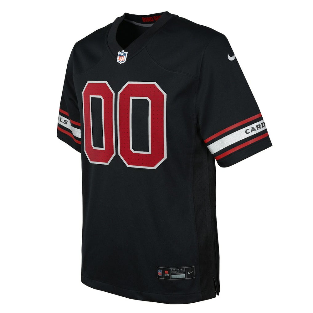 Arizona Cardinals Youth Alternate Custom Game Jersey Black | Nike for Sale
