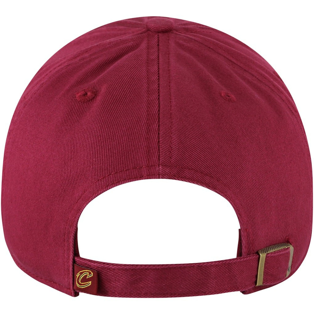 Cleveland Cavaliers '47 Core Wordmark Clean Up Adjustable Hat Wine - NBA
