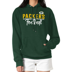 Green Bay Packers G-III 4Her by Carl Banks Women's Graphic Fleece Pullover Hoodie Green | NFL
