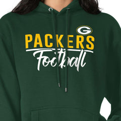 Green Bay Packers G-III 4Her by Carl Banks Women's Graphic Fleece Pullover Hoodie Green | NFL