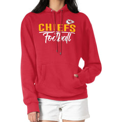 Kansas City Chiefs G-III 4Her by Carl Banks Women's Graphic Fleece Pullover Hoodie Red | NFL