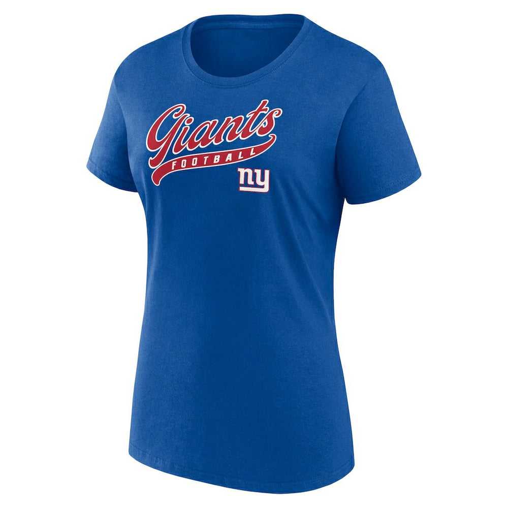 New York Giants Women's Start to Finish T-Shirt & Shorts Combo Pack Royal | Fanatics