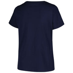 Tampa Bay Rays Profile Women's Plus Size Arch Logo T-Shirt - MLB