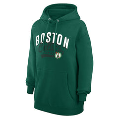 Boston Celtics G-III 4Her by Carl Banks Women's Filigree Logo Pullover Hoodie - Kelly Green - NBA