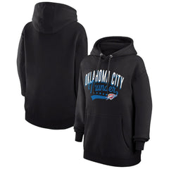 Oklahoma City Thunder G-III 4Her by Carl Banks Women's Filigree Logo Pullover Hoodie - Black - NBA