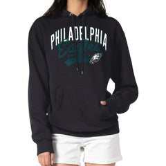 Philadelphia Eagles G-III 4Her by Carl Banks Women's Filigree Logo Pullover Hoodie – Black | NFL