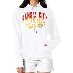 Kansas City Chiefs G-III 4Her by Carl Banks Women's Filigree Logo Pullover Hoodie – White | NFL