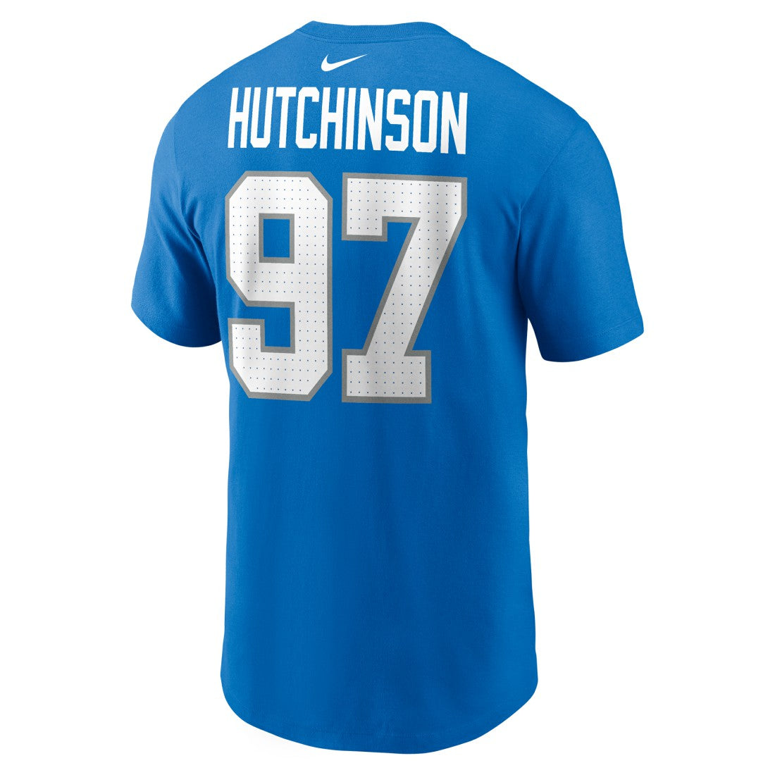 Aidan Hutchinson Detroit Lions Youth Player Name & Number T-Shirt Blue | Nike for Sale