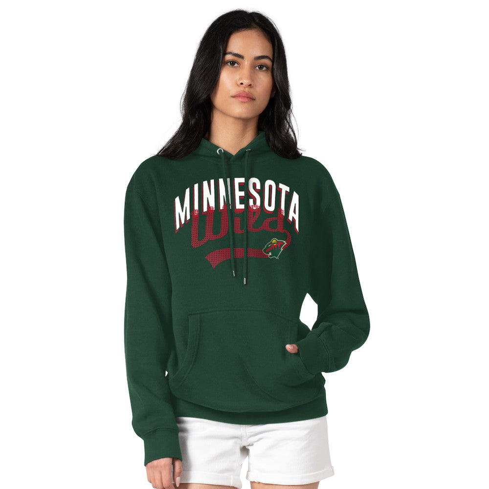 Minnesota Wild G-III 4Her by Carl Banks Women's Filigree Logo Pullover Hoodie – Green - NHL