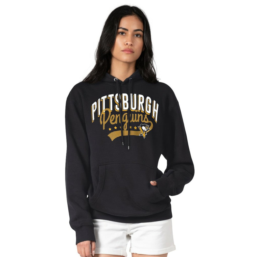 Pittsburgh Penguins G-III 4Her by Carl Banks Women's Filigree Logo Pullover Hoodie – Black - NHL