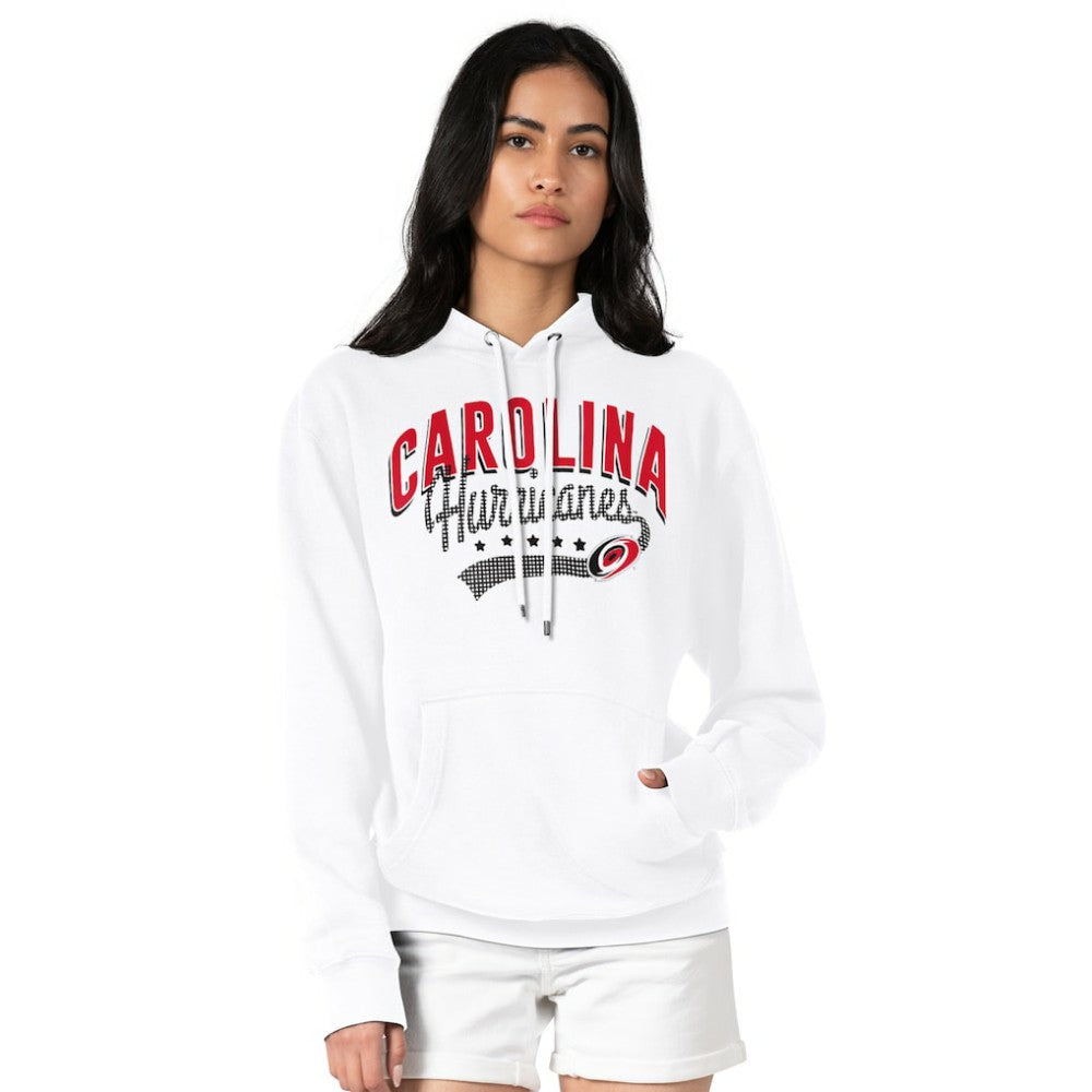 Carolina Hurricanes G-III 4Her by Carl Banks Women's Filigree Logo Pullover Hoodie – White - NHL