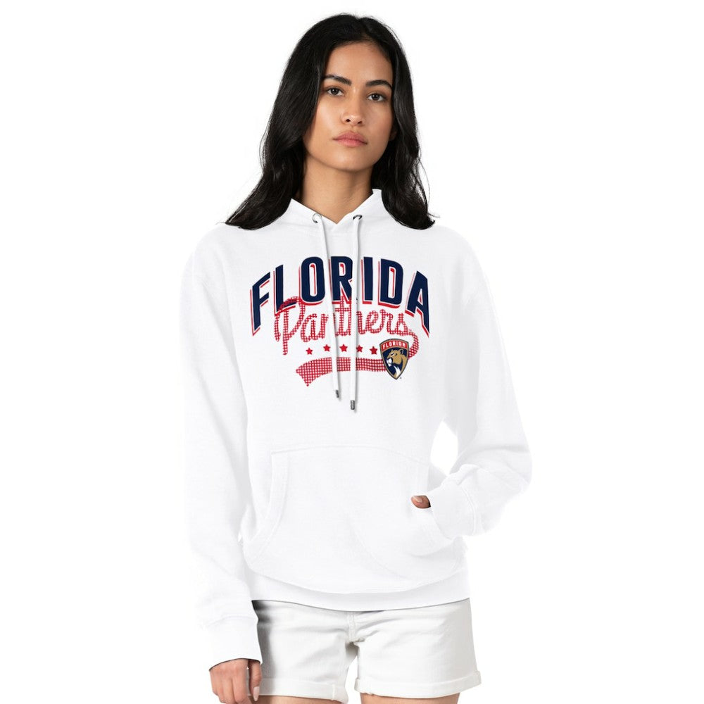 Florida Panthers G-III 4Her by Carl Banks Women's Filigree Logo Pullover Hoodie – White - NHL