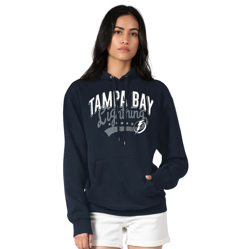 Tampa Bay Lightning G-III 4Her by Carl Banks Women's Filigree Logo Pullover Hoodie – Navy - NHL