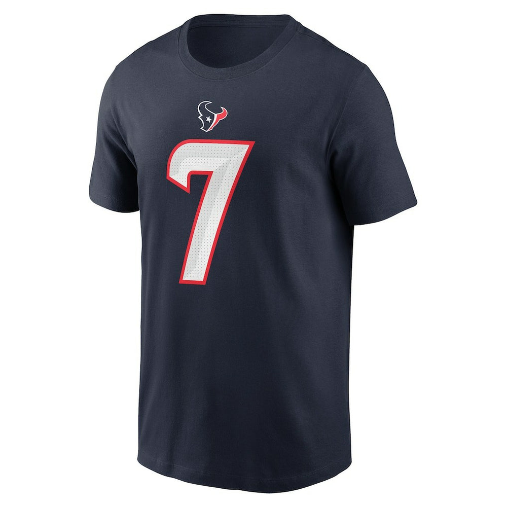 C.J. Stroud Houston Texans Youth Player Name & Number T-Shirt Navy | Nike for Sale