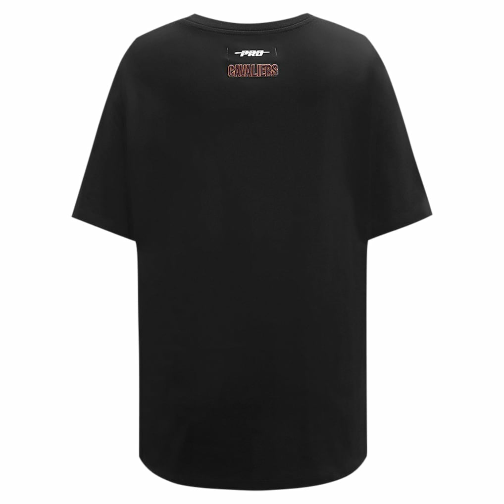 Cleveland Cavaliers Pro Standard Women's Script Boyfriend T-Shirt Black - NBA