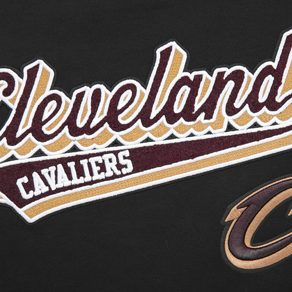 Cleveland Cavaliers Pro Standard Women's Script Boyfriend T-Shirt Black - NBA