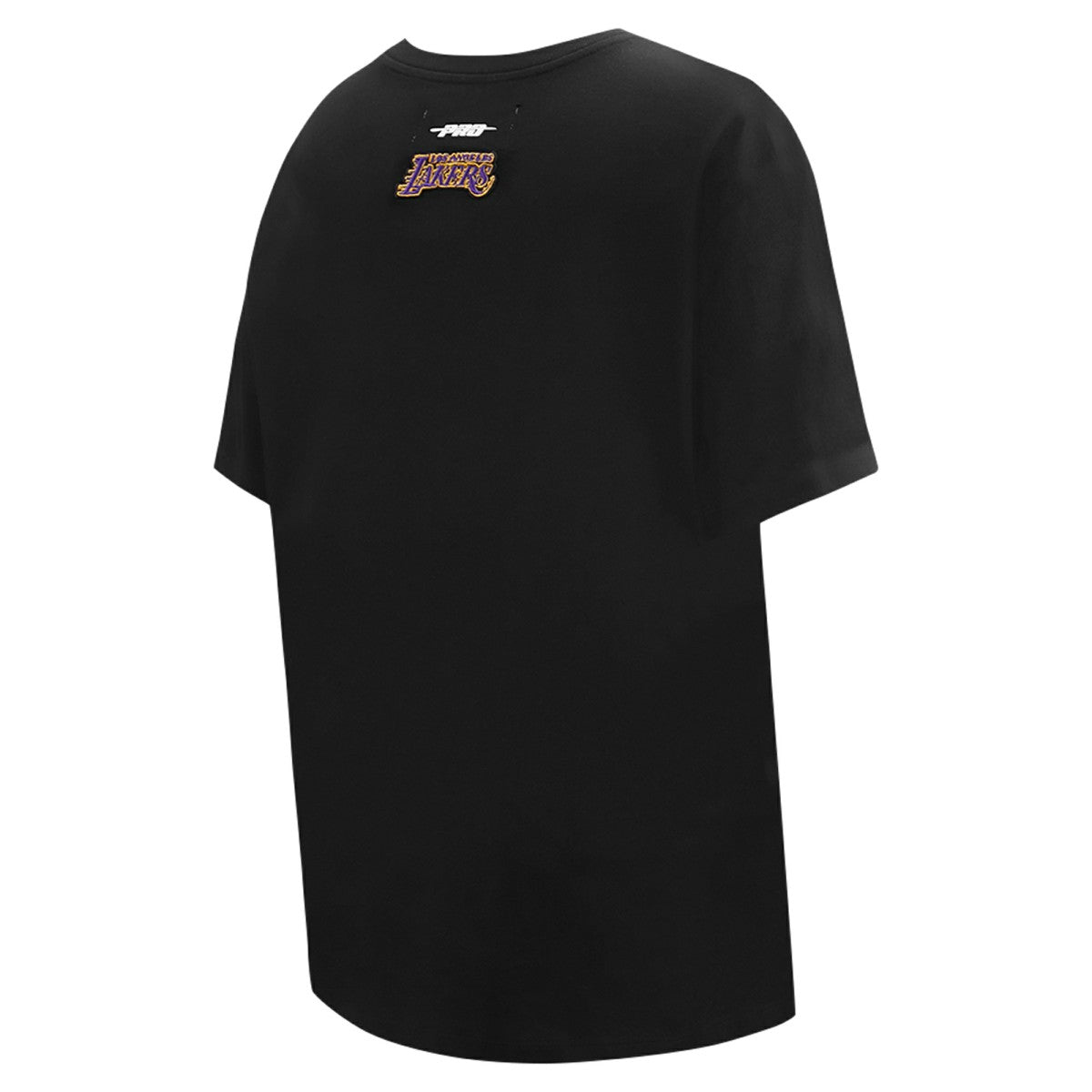 Los Angeles Lakers Pro Standard Women's Script Boyfriend T-Shirt Black - NBA