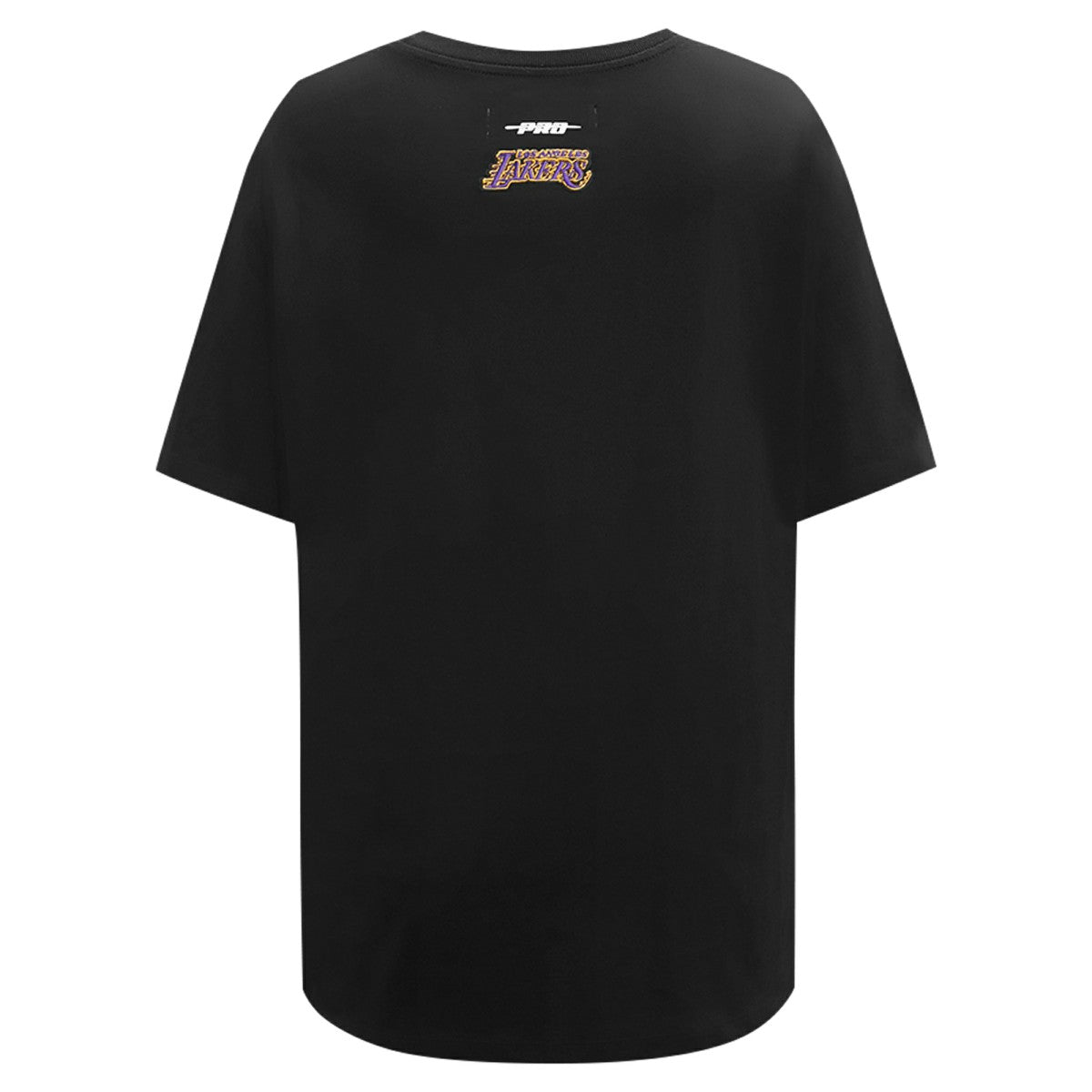 Los Angeles Lakers Pro Standard Women's Script Boyfriend T-Shirt Black - NBA